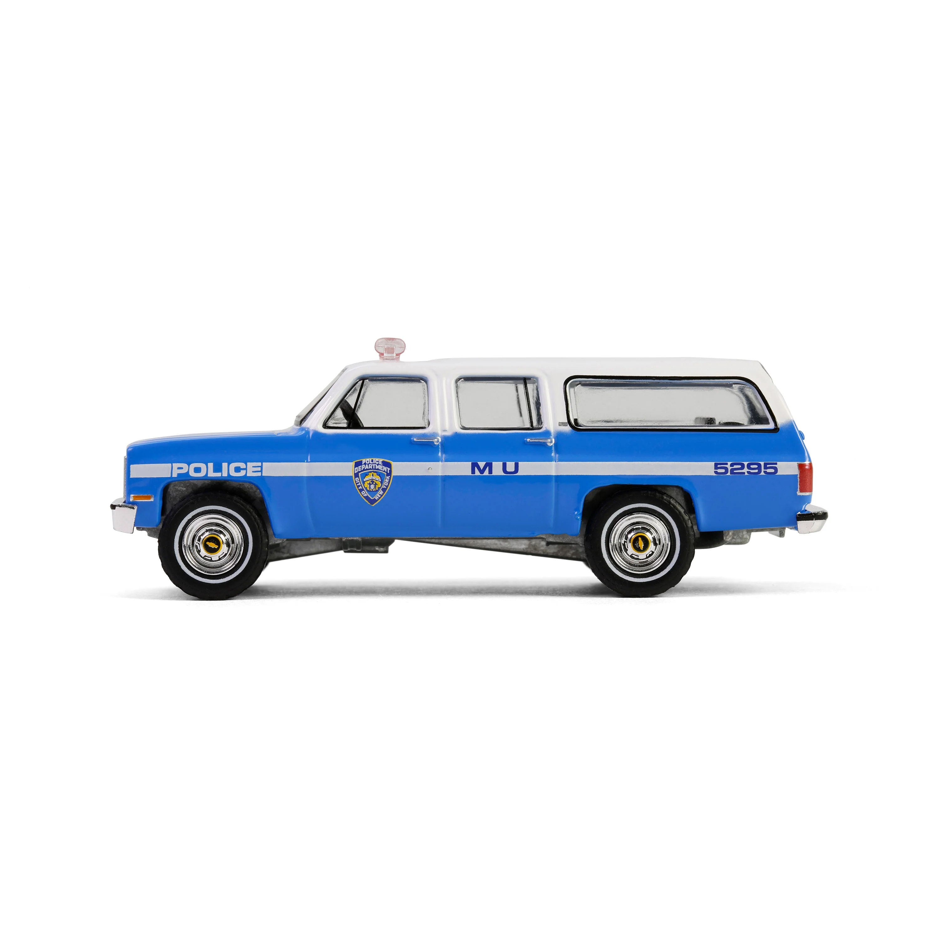 1990 Chevrolet Suburban K2500 Scottsdale - New York City Police Department (Hot Pursuit Series 46) Diecast 1:64 Scale Model - Greenlight 43040D - Image 3
