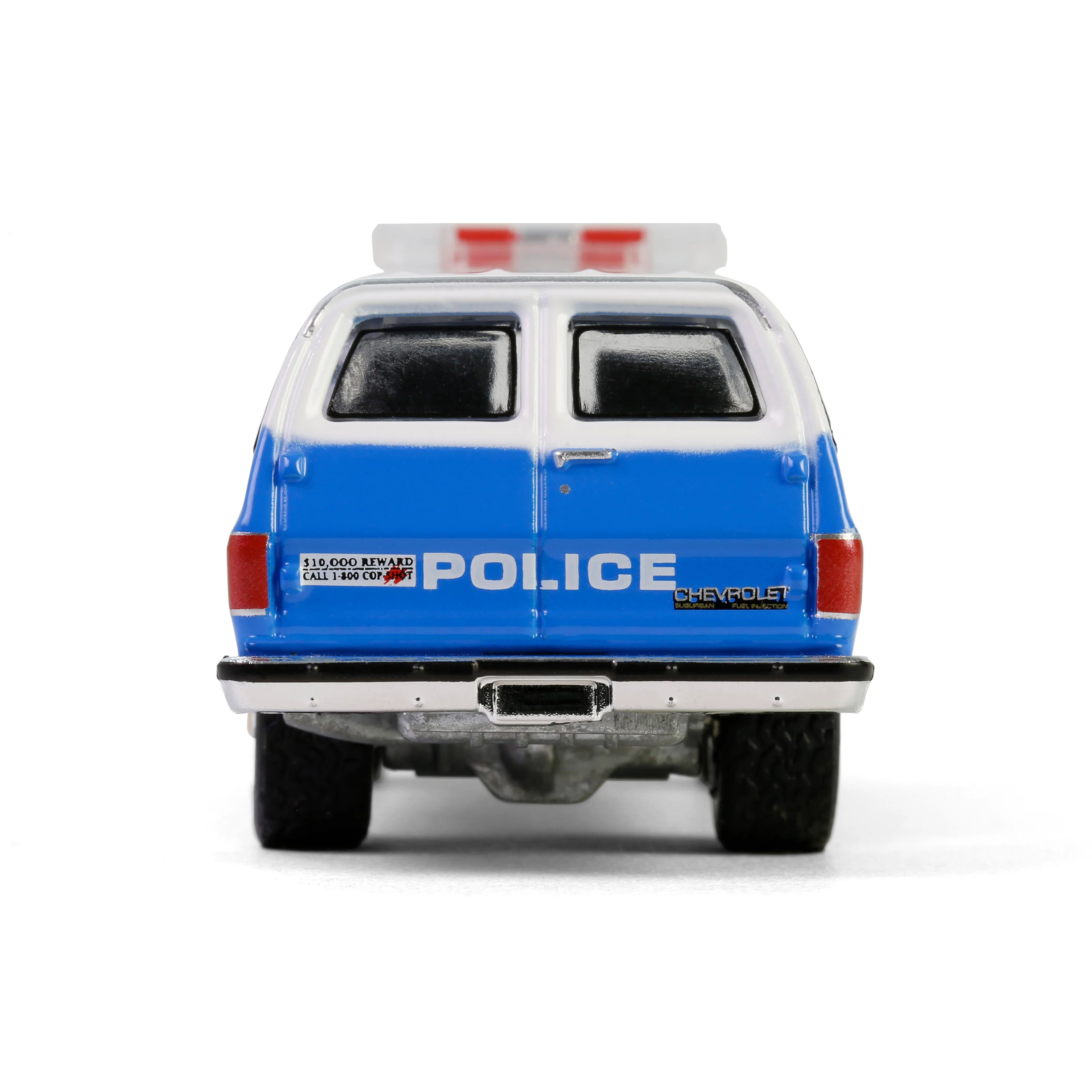 1990 Chevrolet Suburban K2500 Scottsdale - New York City Police Department (Hot Pursuit Series 46) Diecast 1:64 Scale Model - Greenlight 43040D - Image 7