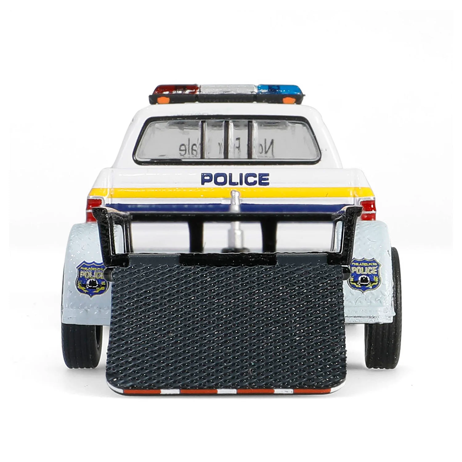 1990 Dodge Ram D-250 w/ Utility Trailer – PA Police (Hot Pursuit Hitch & Tow Series 1) Diecast 1:64 Scale Model - Greenlight 32315A - Image 9