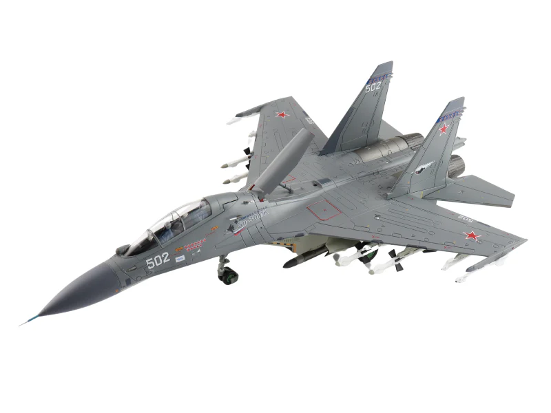 Sukhoi Su-30Mk multi-role fighter 502 Russian Air Force 2011 Diecast 1:72 Scale Model - Hobby Master HA9551