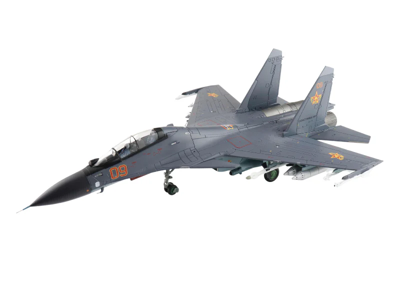 Sukhoi Su-30SM Flanker H Red 09, Kazakhstan Air Defense Forces 2019 (Aviadarts Contest) Diecast 1:72 Scale Model - Hobby Master HA9511