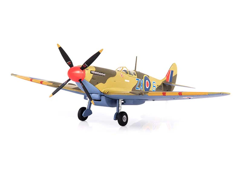 Supermarine Spitfire MK IXc Ldr. Stanislav Skalsk Royal Air Force Polish Combat Team Diecast 1:72 Scale Model - JC Wings JCW-72-SPF-003