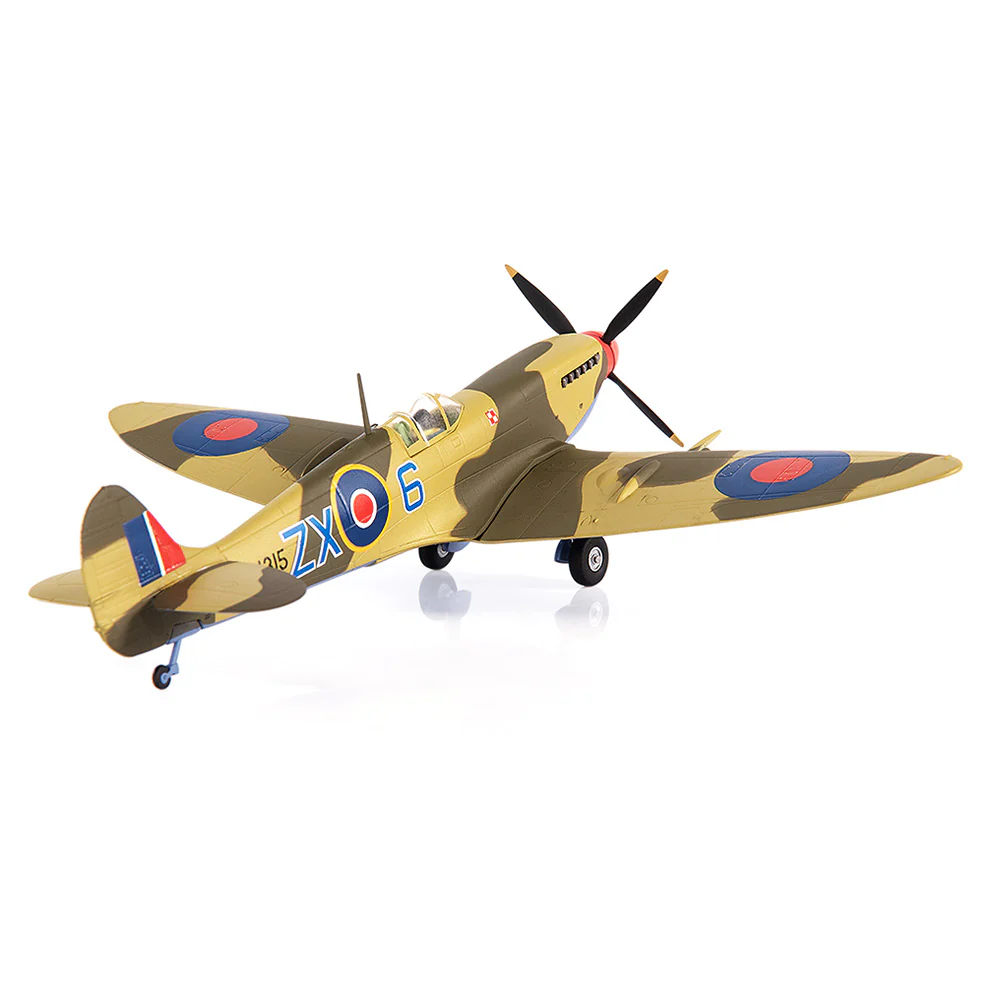 Supermarine Spitfire MK IXc Ldr. Stanislav Skalsk Royal Air Force Polish Combat Team Diecast 1:72 Scale Model - JC Wings JCW-72-SPF-003 - Image 4