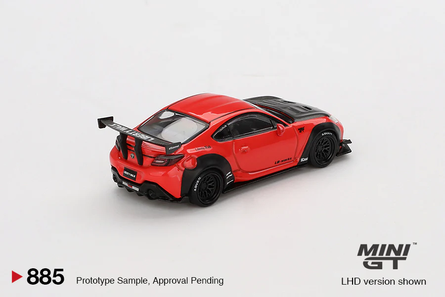 Toyota GR86 LB★Nation – Red (Mini GT) Diecast 1:64 Scale Model - TSM MGT00885 - Image 2
