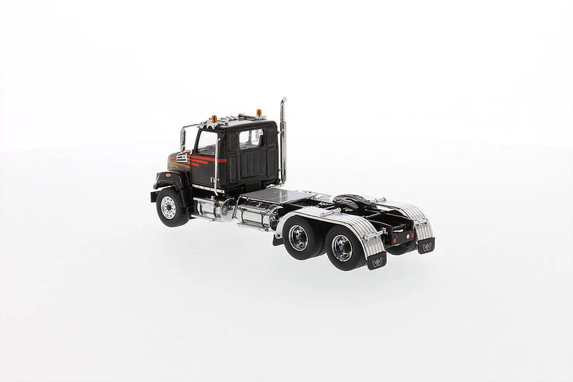 Western Star 4700 SF Tandem Day Cab Tractor - Metallic Black (Transport Series) 1:50 Scale Model - Diecast Masters 71036 - Image 4